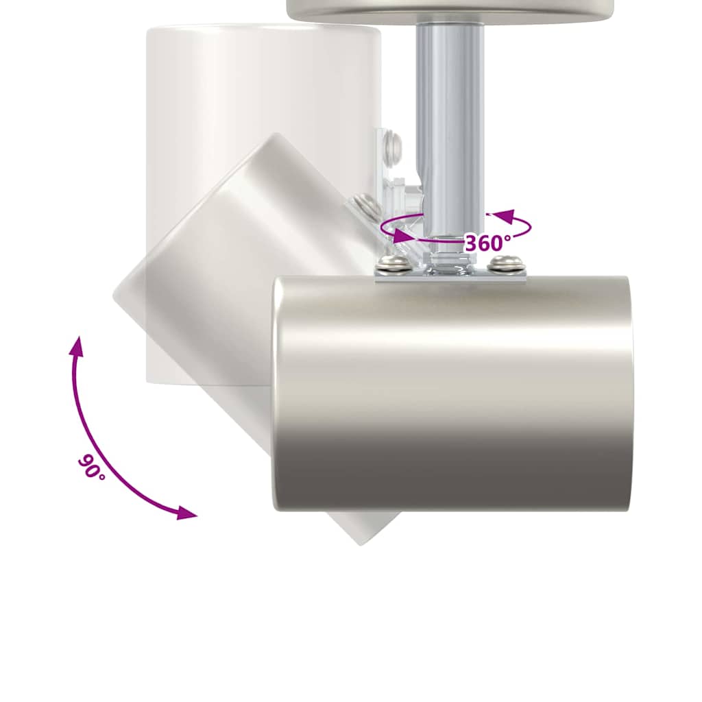 Loftsspot Børstet Nikkel 73 X 6.5 X 11.5 Cm Stål - Billede 13