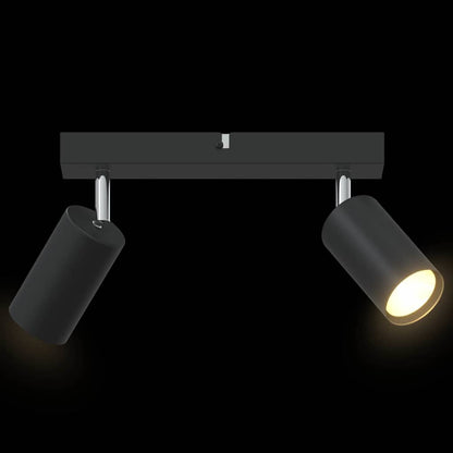 Loftsspot Sort 26 X 5.5 X 16.5 Cm Stål - Billede 12