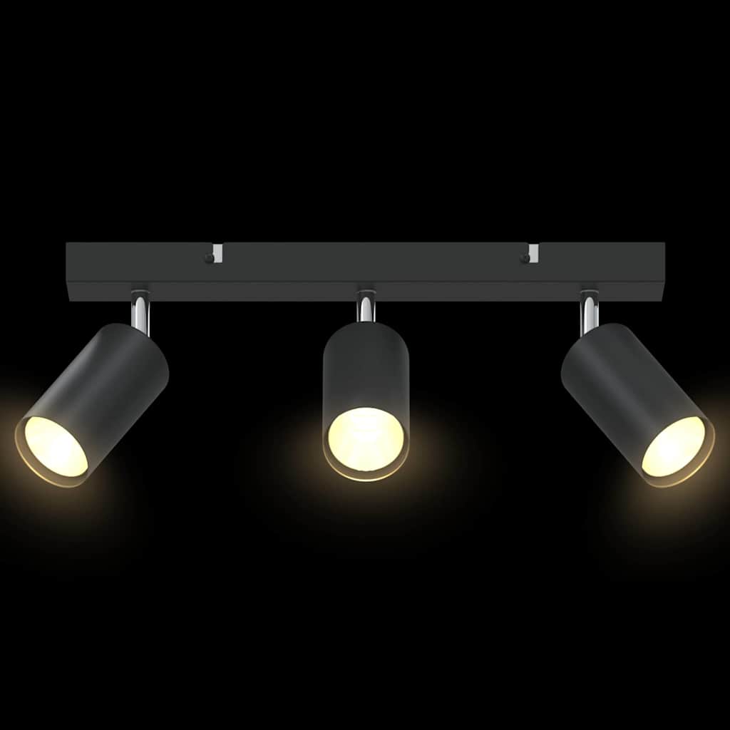 Loftsspot Sort 38 X 5.5 X 16.5 Cm Stål - Billede 12