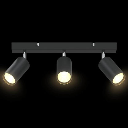 Loftsspot Sort 38 X 5.5 X 16.5 Cm Stål - Billede 12