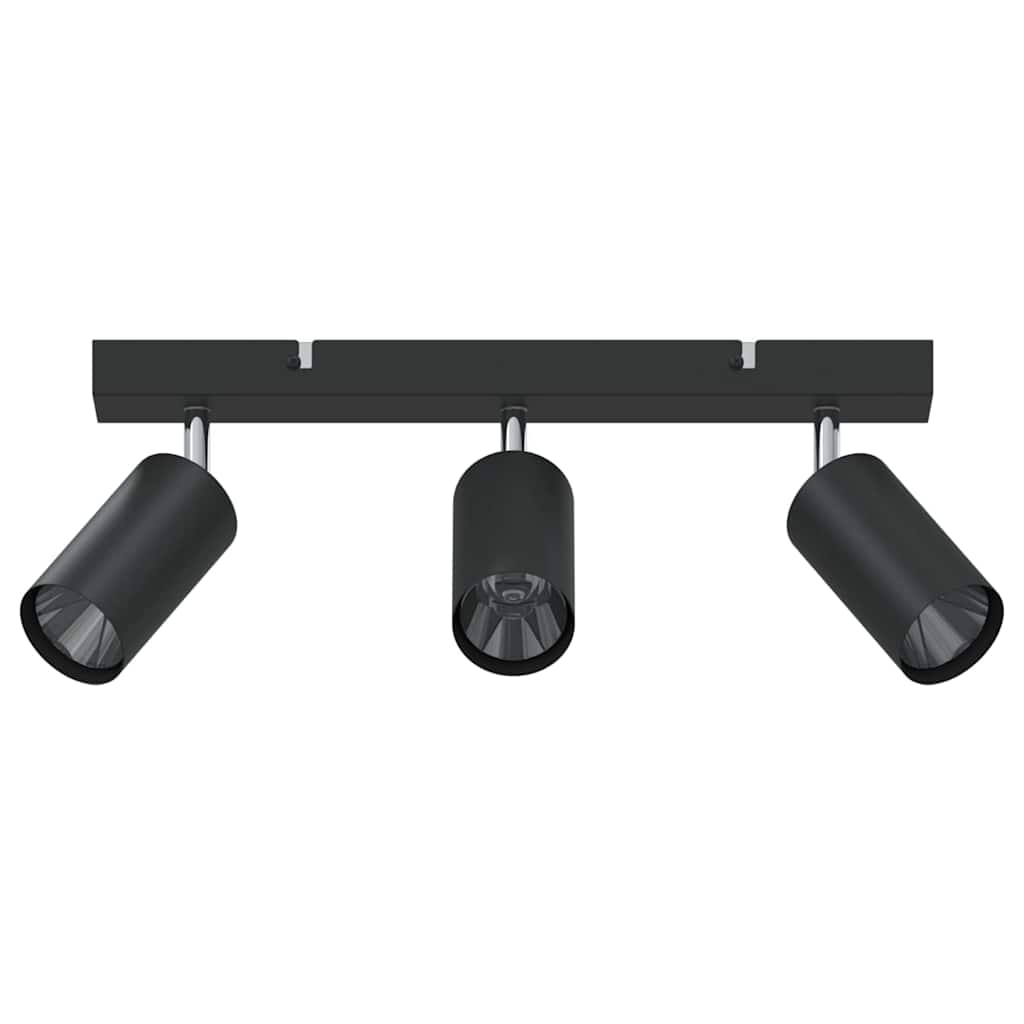 Loftsspot Sort 38 X 5.5 X 16.5 Cm Stål - Billede 3