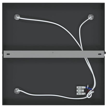 Loftsspot Sort 26 X 26 X 16.5 Cm Stål - Billede 8