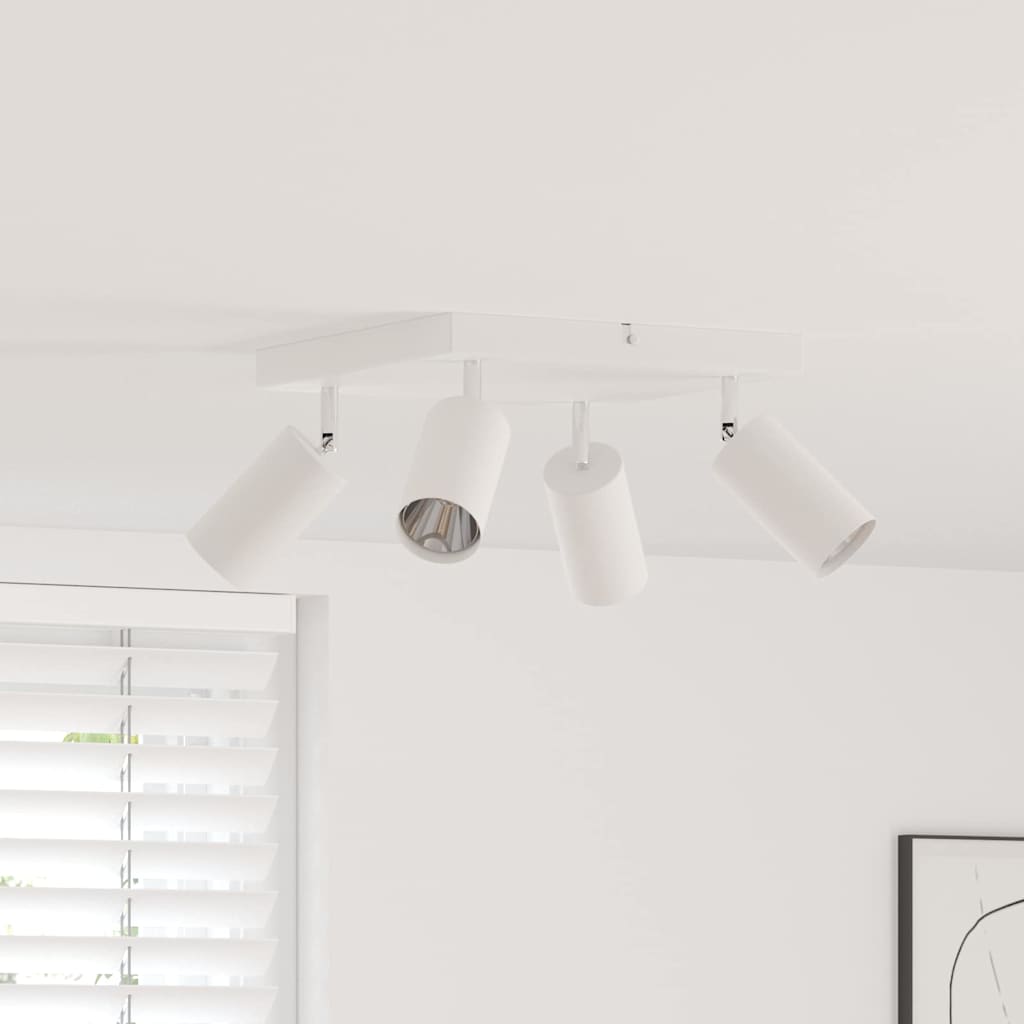 Loftsspot Med Spotlights 26 X 26 X 16 Cm Metal - Variant 4108201