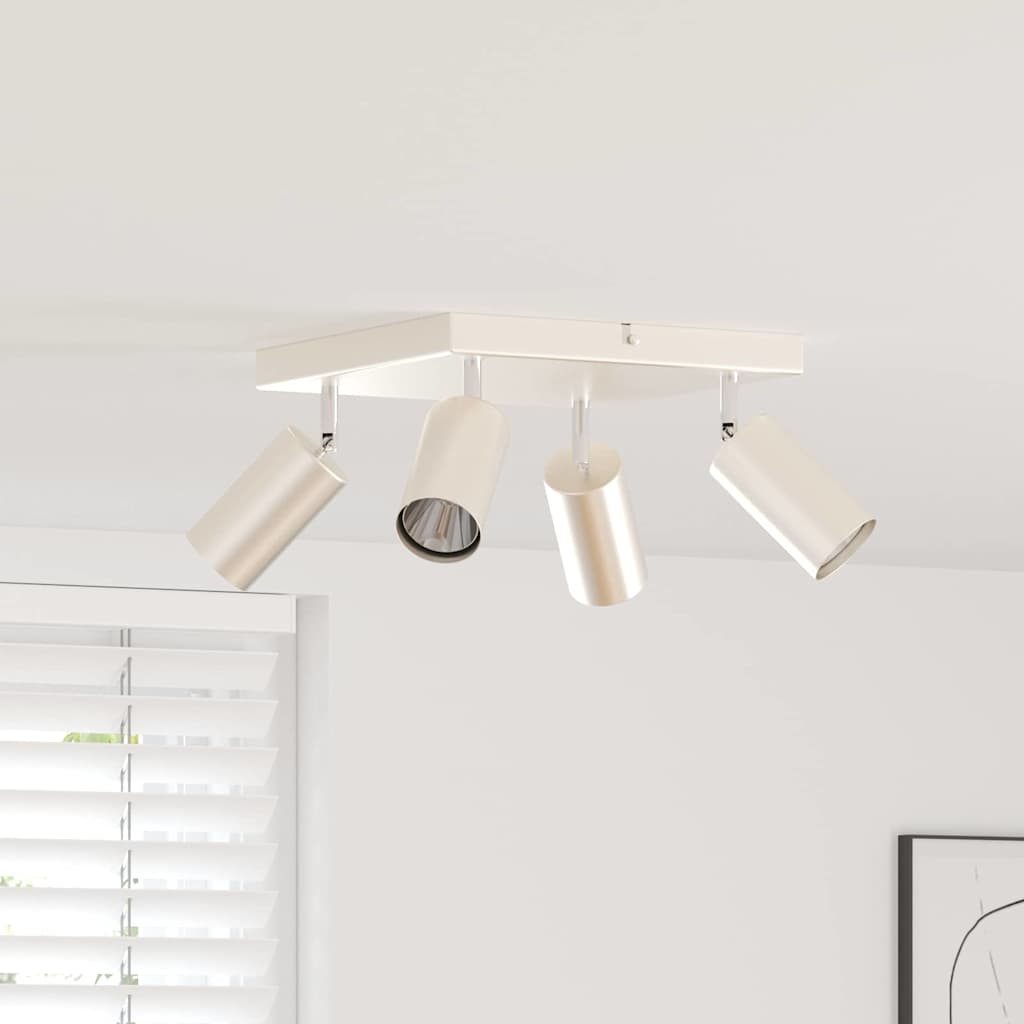 Loftsspot Med Spotlights 26 X 26 X 16 Cm Metal - Hovedbillede