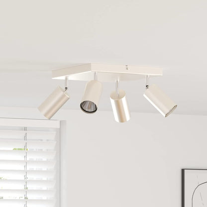 Loftsspot Med Spotlights 26 X 26 X 16 Cm Metal - Hovedbillede