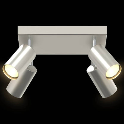 Loftsspot Med Spotlights 26 X 26 X 16 Cm Metal - Billede 12