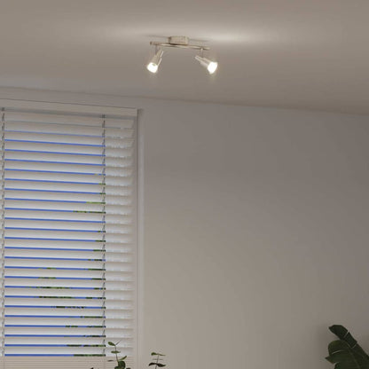 Loftsspot Børstet Nikkel 25.5 X 8 X 11 Cm Stål - Billede 4