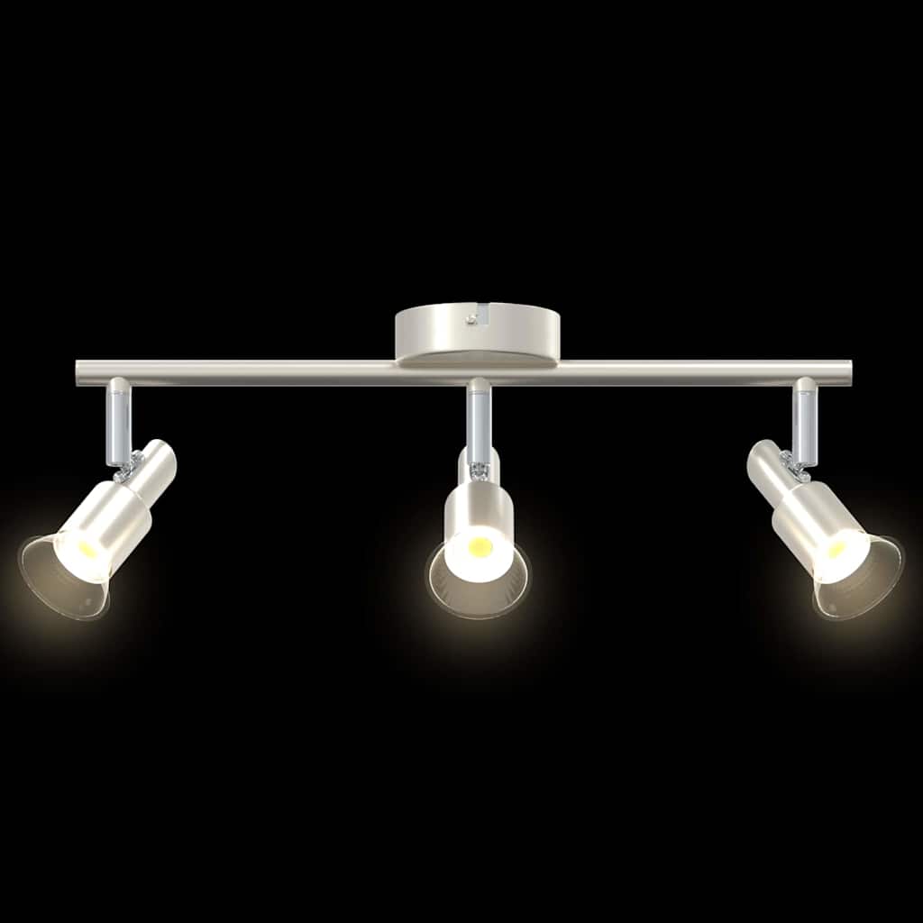 Loftsspot Børstet Nikkel 39 X 10.5 X 10.5 Cm Stål - Billede 12