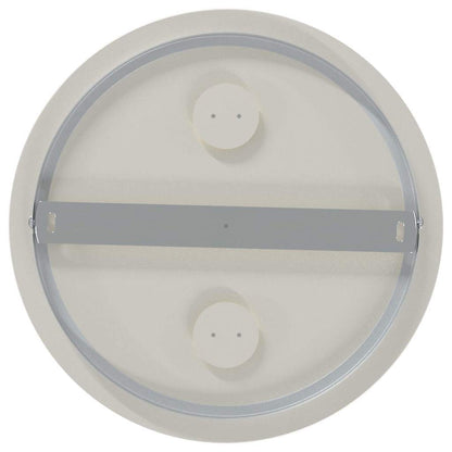 Loftsspot Sølv 29 X 29 X 11 Cm Stål Og Glas - Billede 8