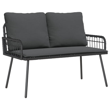 Havebænk Med Pude 114 X 64 X 90cm Stål - Variant 4108261
