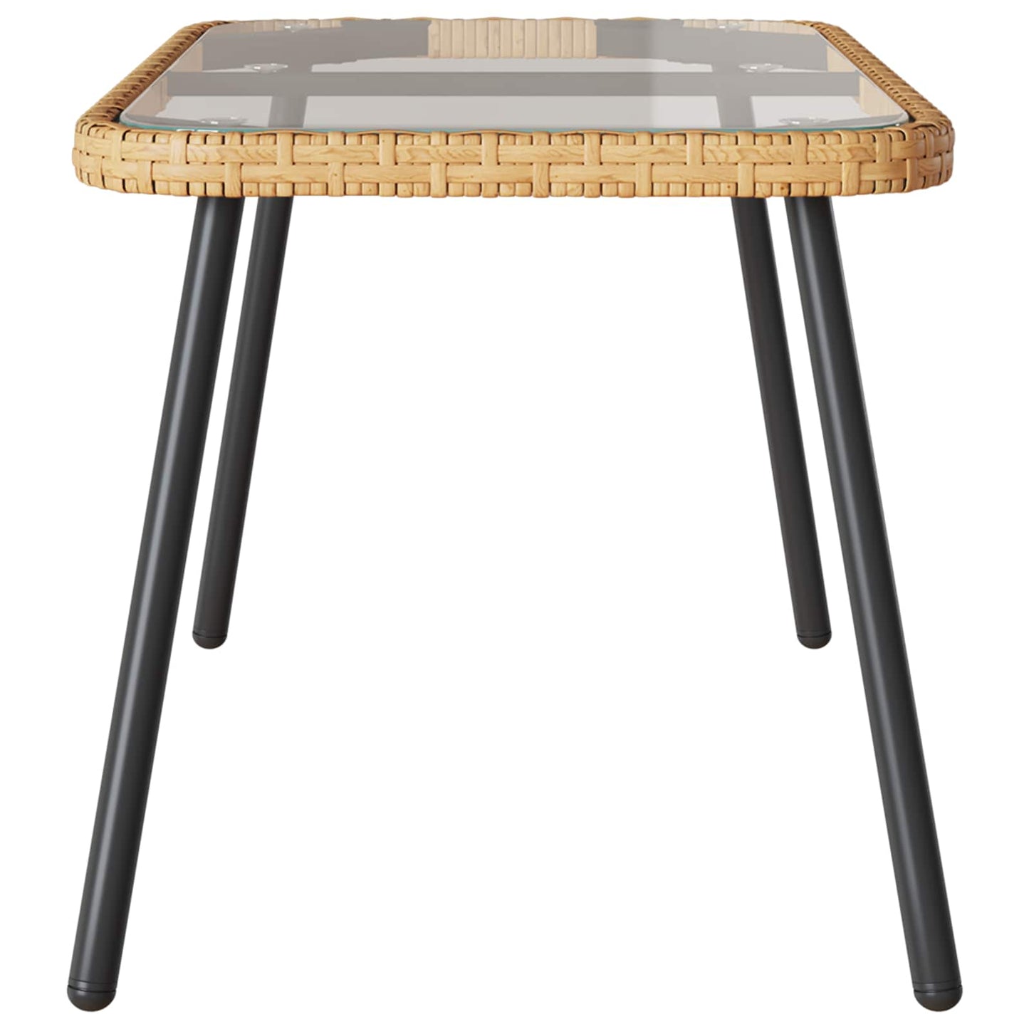 Sofabord Og 90 X 45 X 43 Cm Polyrattan - Billede 6