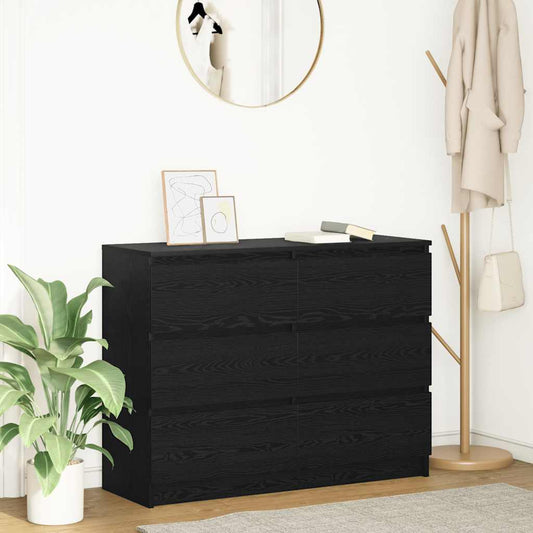 Skænk 100X35X76 Cm Konstrueret Træ Etræsfarve