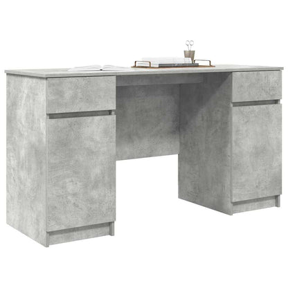 Bord Med Skuffe 140 X 49 X 76 Cm Konstrueret Træ - Billede 3