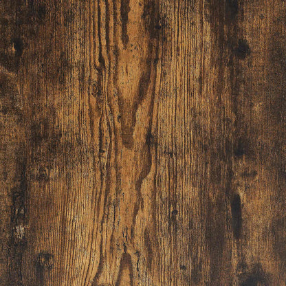 Bord Med Skuffe Røget Eg 140 X 49 X 76 Cm Konstrueret Træ - Billede 12