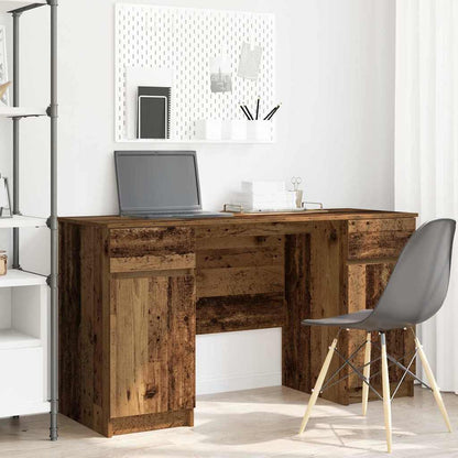 Bord Med Skuffe 140 X 49 X 76 Cm Konstrueret Træ - Variant 3328514