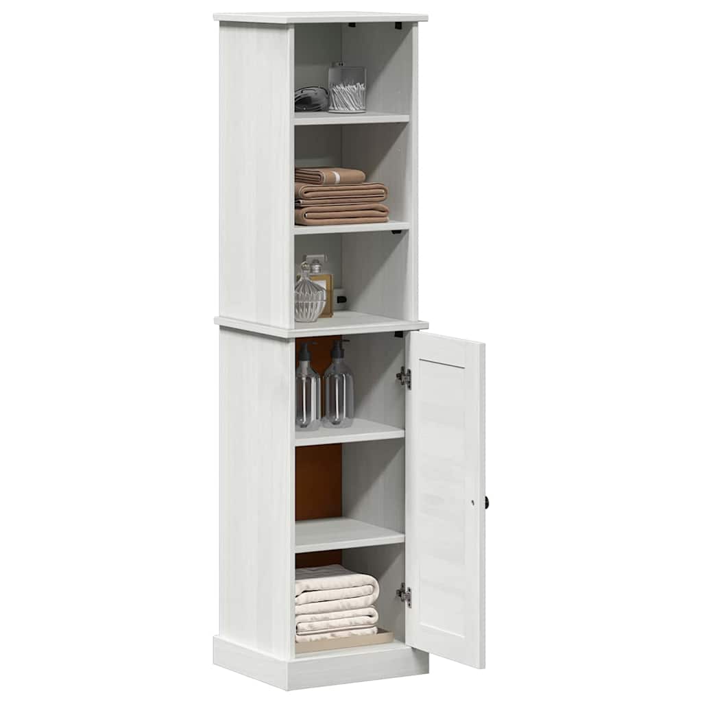 Badeværelsesmøbel Sæt Vigo 2 Pcs Brun Og Hvid 37 X 34 X 150 Cm - Billede 3