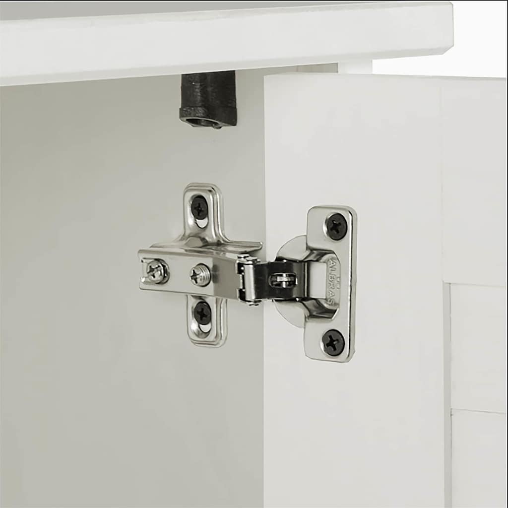 Badeværelsesmøbel Sæt Vigo 2 Pcs Antik Hvid 37 X 34 X 80 Cm - Billede 8