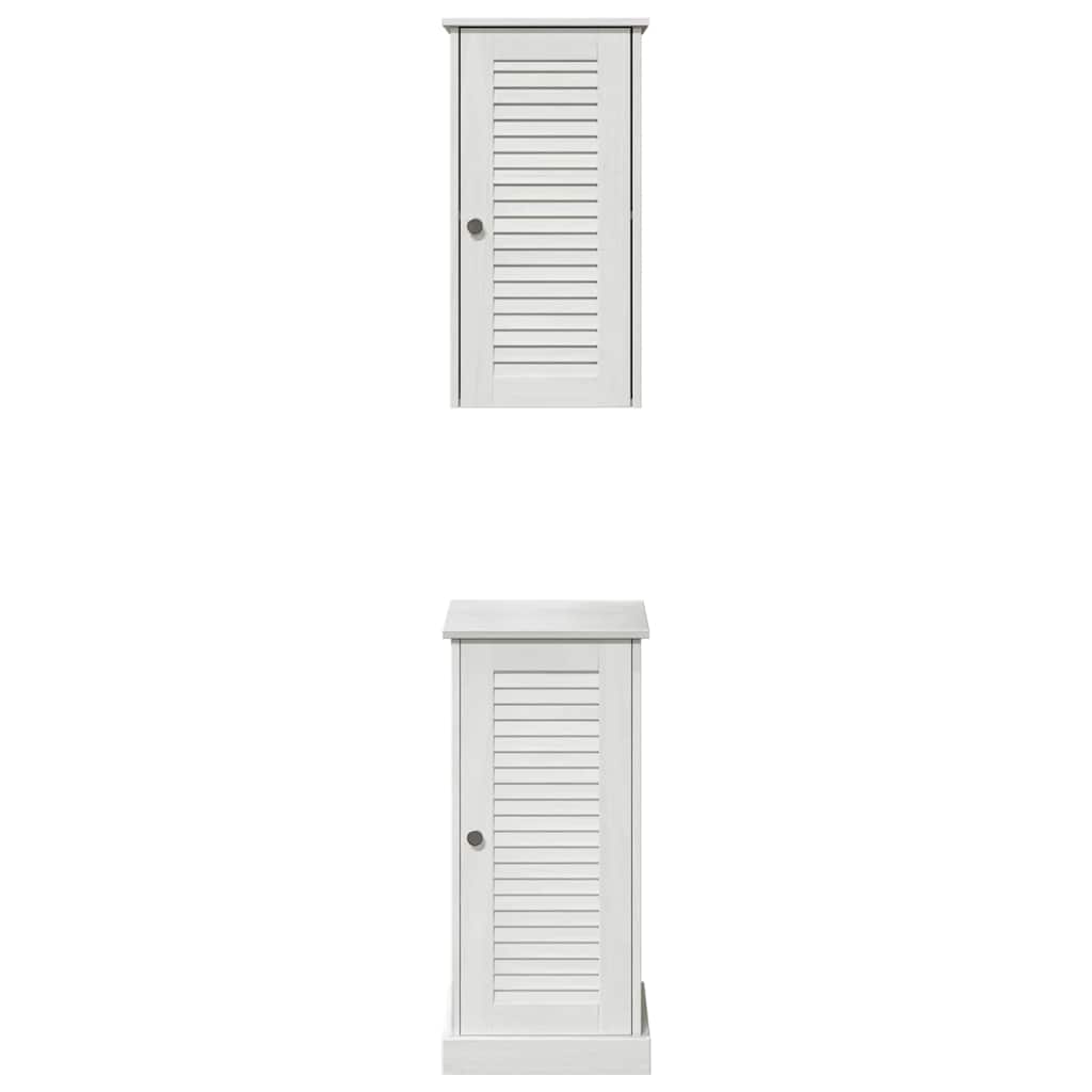 Badeværelsesmøbel Sæt Vigo 2 Pcs Antik Hvid 37 X 34 X 80 Cm - Billede 7