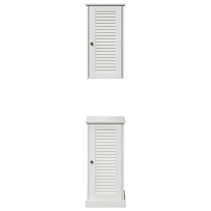 Badeværelsesmøbel Sæt Vigo 2 Pcs Antik Hvid 37 X 34 X 80 Cm - Billede 7