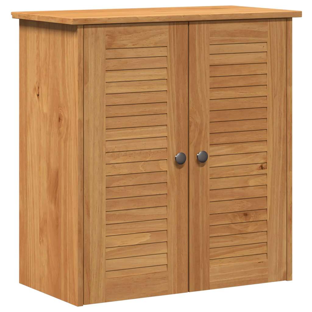 Badeværelsesmøbel Sæt Med Dør Vigo 2 Pcs Brun 67.5 X 34 X 80 Cm - Billede 5