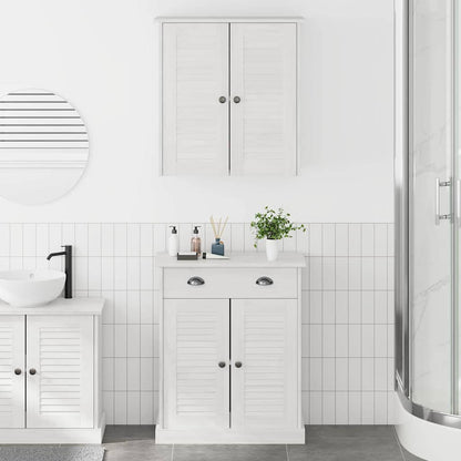 Badeværelsesmøbel Sæt Med Dør Vigo 2 Pcs Brun 67.5 X 34 X 80 Cm - Hovedbillede
