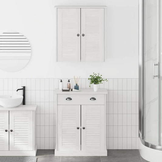 Badeværelsesmøbel Sæt Med Dør Vigo 2 Pcs Brun 67.5 X 34 X 80 Cm - Hovedbillede