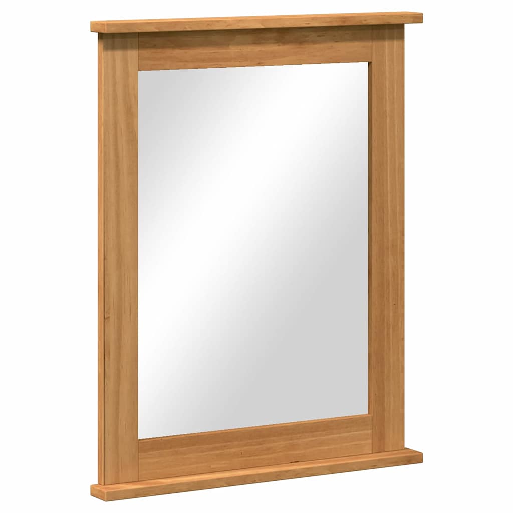 Badeværelsesmøbel Sæt Med Hylde Vigo 3 Pcs Brun 37 X 34 X 80 Cm - Billede 7