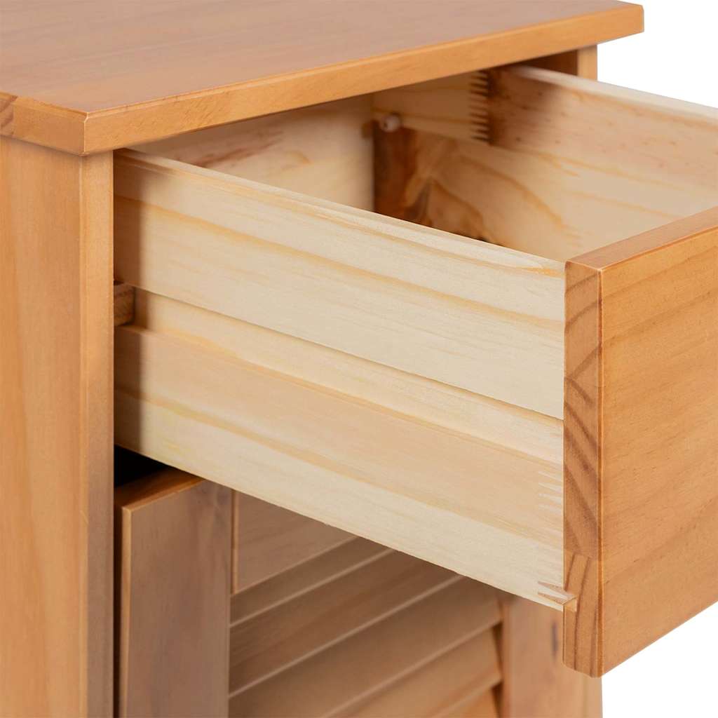 Badeværelsesmøbel Sæt Vigo 4 Pcs Honningfarvet 37 X 34 X 110 Cm - Billede 10