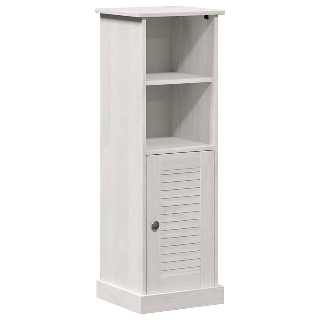 Badeværelsesmøbel Sæt Med Dør 3 Pcs Antik Hvid 37 X 34 X 110 Cm - Billede 8