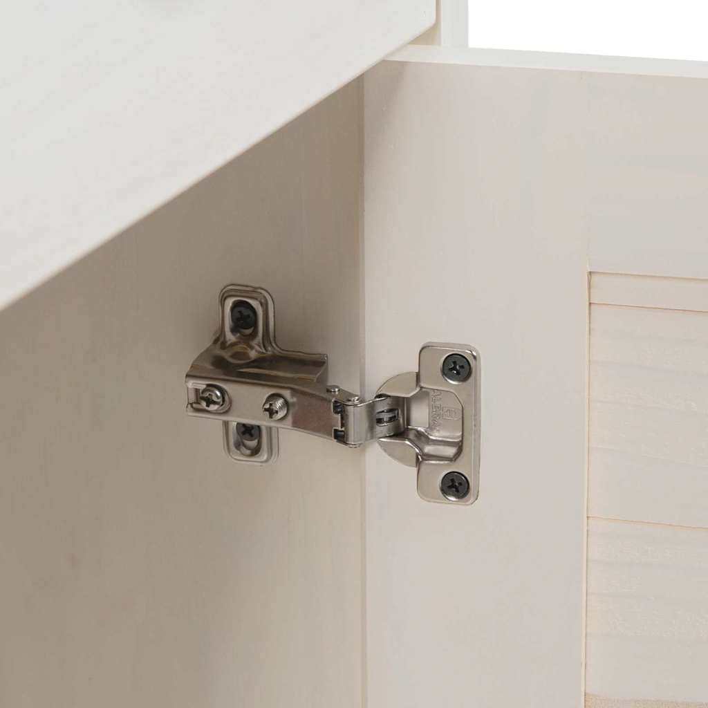 Badeværelsesmøbel Sæt Vigo 5 Pcs Antik Hvid 37 X 34 X 110 Cm - Billede 12