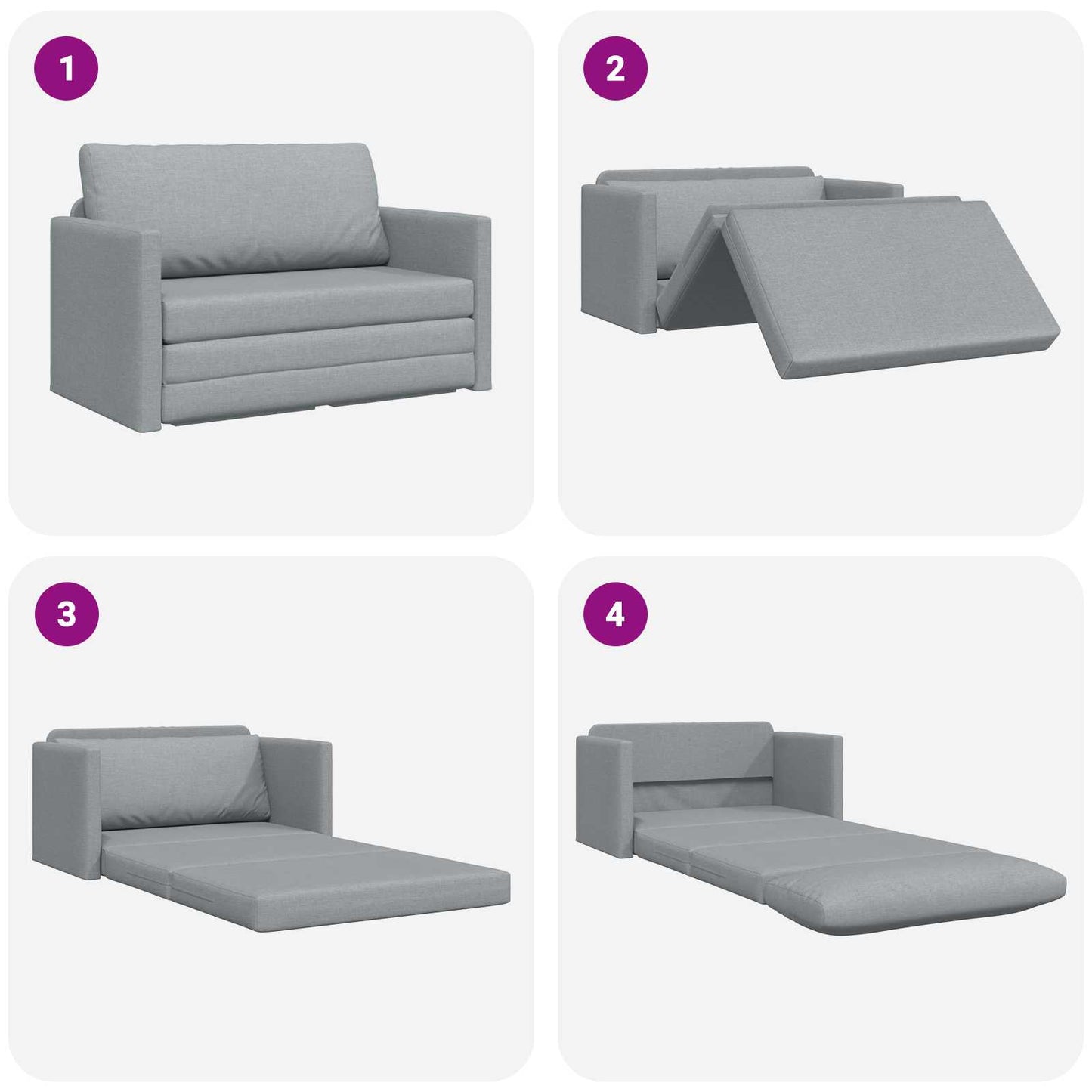 Sovesofa 110cm Stof - Billede 10