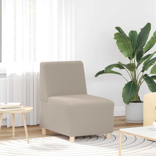 Sofastol 55 Cm Krøllet Uldlignende Stof