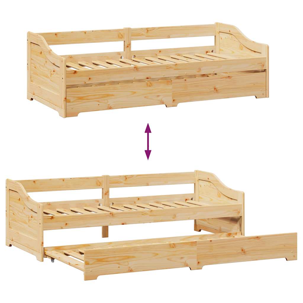 Daybed med Trusse Uden Madras Irun 90x200 Cm - billede 10