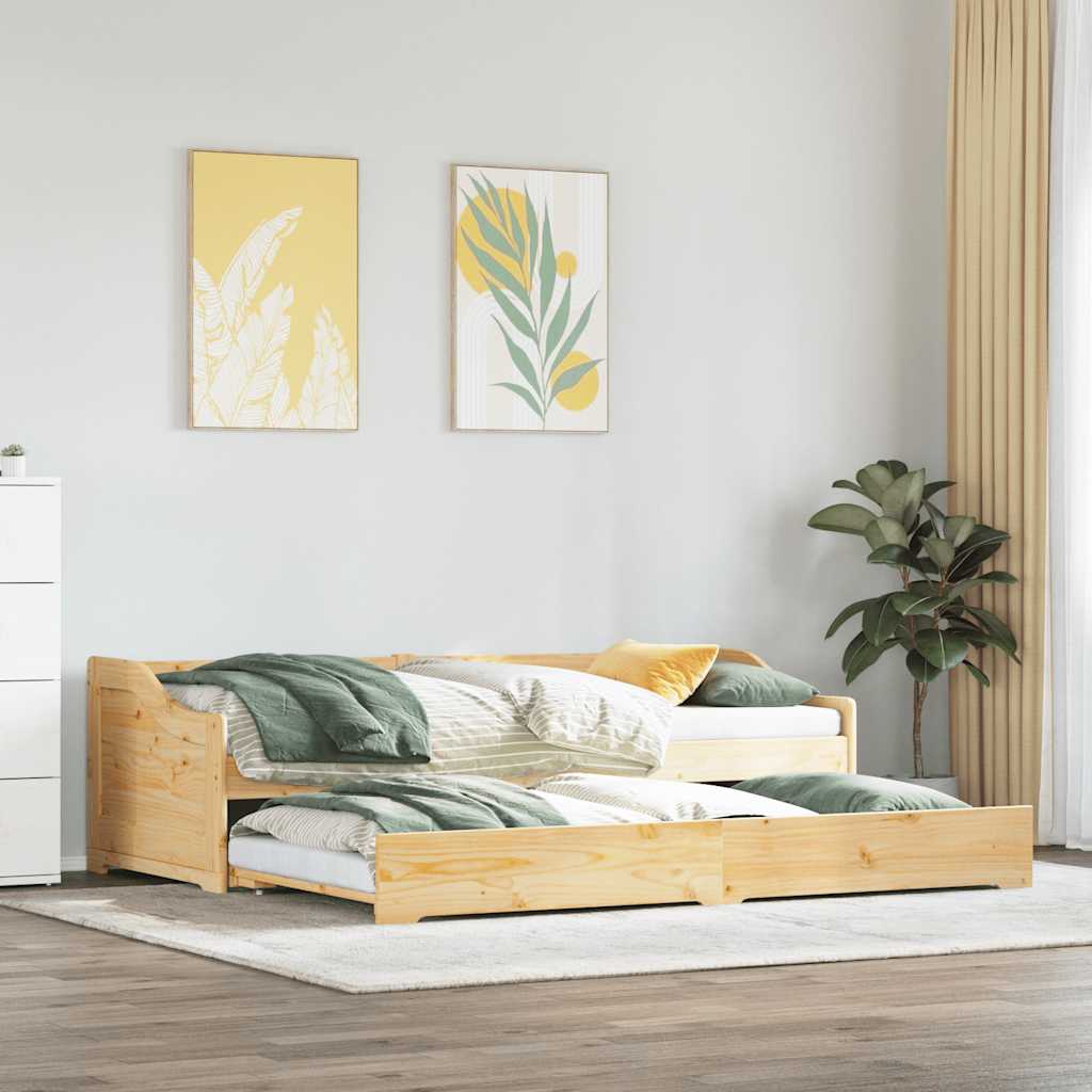 Daybed med Trusse Uden Madras Irun 90x200 Cm - hovedbillede