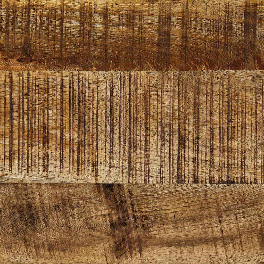 Highboard Brun 70 X 35 X 180 Cm Massivt Mangotræ - Billede 11