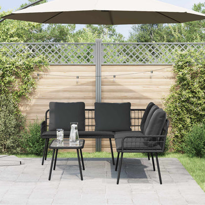 Havesofa Sæt Med Pude 2 Dele Polyrattan - Variant 3328648