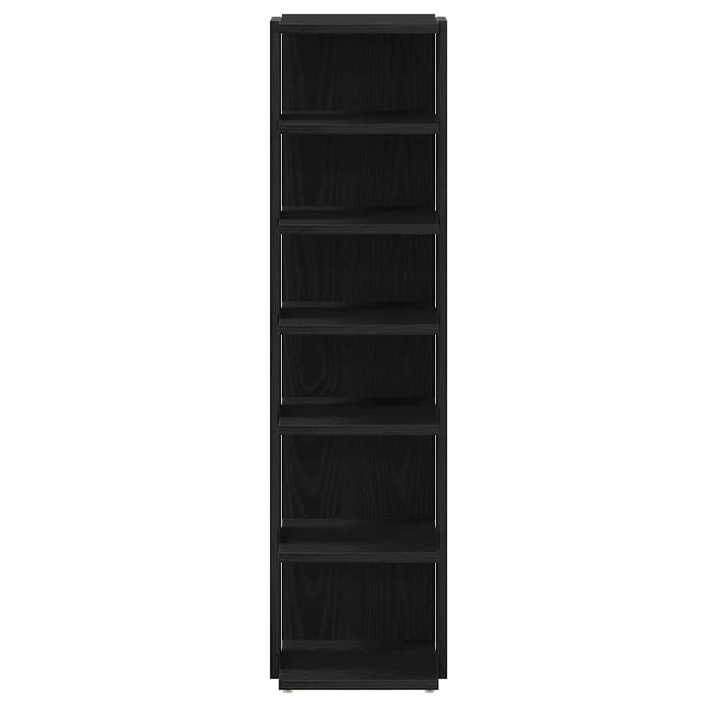 Skoskab 25x27x102 Cm Konstrueret Træ Egetræ - Billede 5
