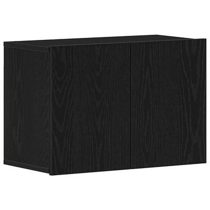 Tv-skab Sort Egetræ 60x30x41 Cm Konstrueret Træ - Billede 2
