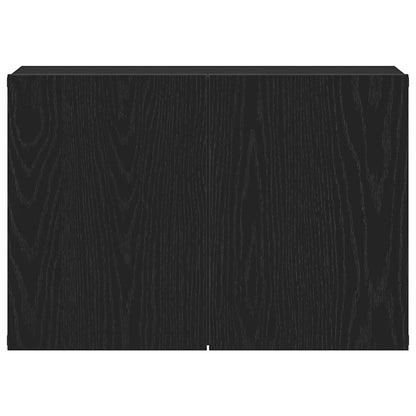 Tv-skab Sort Egetræ 60x30x41 Cm Konstrueret Træ - Billede 6