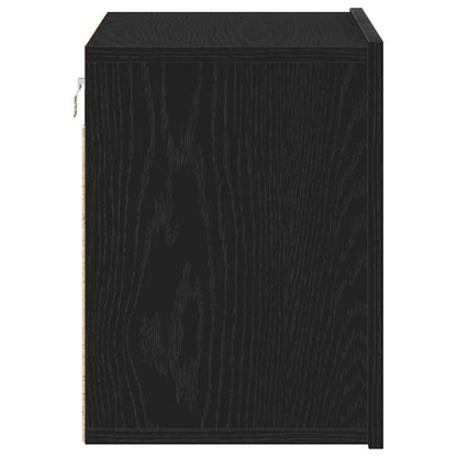 Tv-skab Sort Egetræ 60x30x41 Cm Konstrueret Træ - Billede 7
