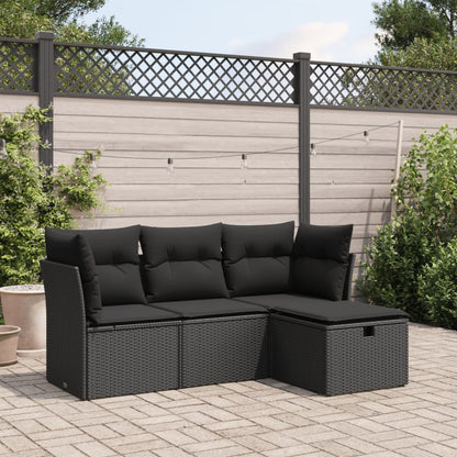 Sofasæt Til Haven 4 Dele Med Hynder Polyrattan - Variant 3325251
