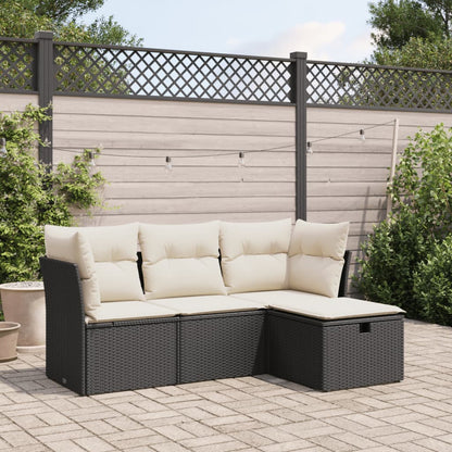 Sofasæt Til Haven 4 Dele Med Hynder Polyrattan - Variant 3325252