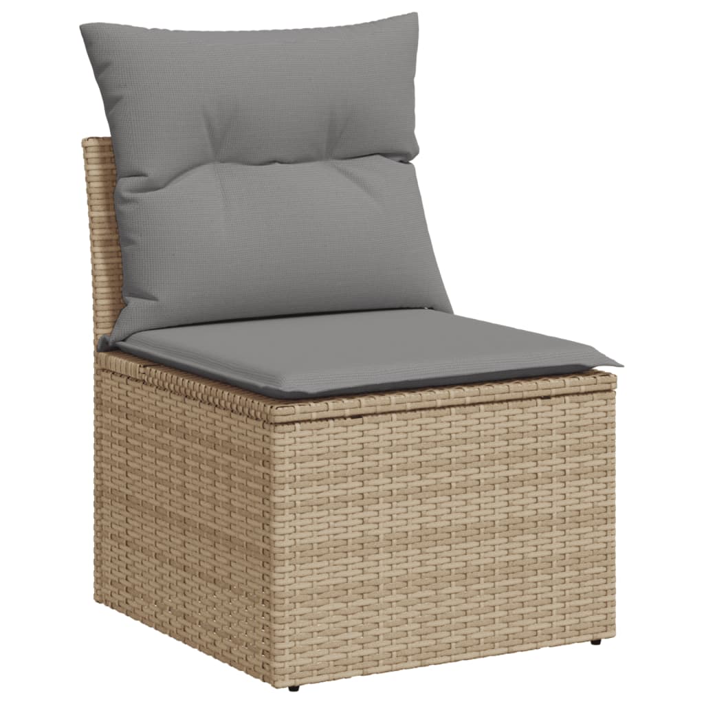 Sofasæt Til Haven 4 Dele Med Hynder Polyrattan - Billede 3