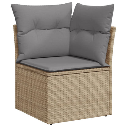 Sofasæt Til Haven 4 Dele Med Hynder Polyrattan - Billede 4