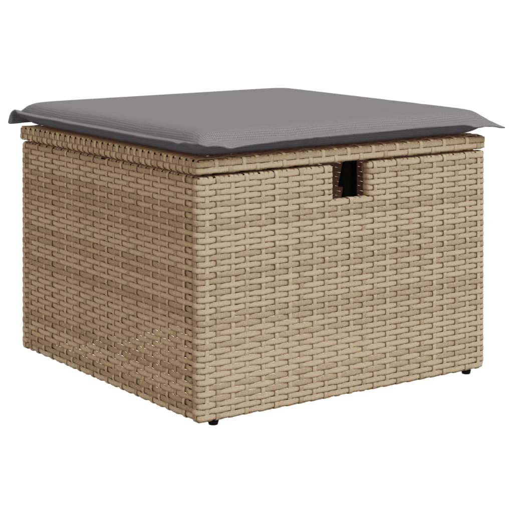 Sofasæt Til Haven 4 Dele Med Hynder Polyrattan - Billede 5