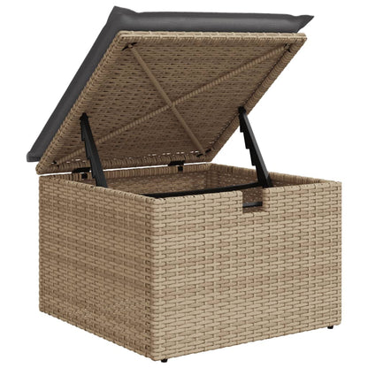 Sofasæt Til Haven 4 Dele Med Hynder Polyrattan - Billede 8