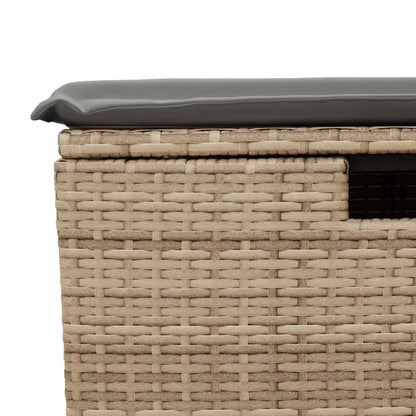 Sofasæt Til Haven 4 Dele Med Hynder Polyrattan - Billede 10