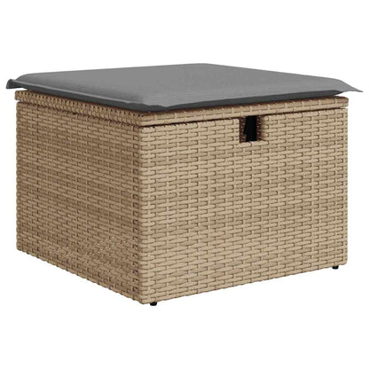Sofasæt Til Haven 7 Dele Med Hynder Polyrattan - Billede 5