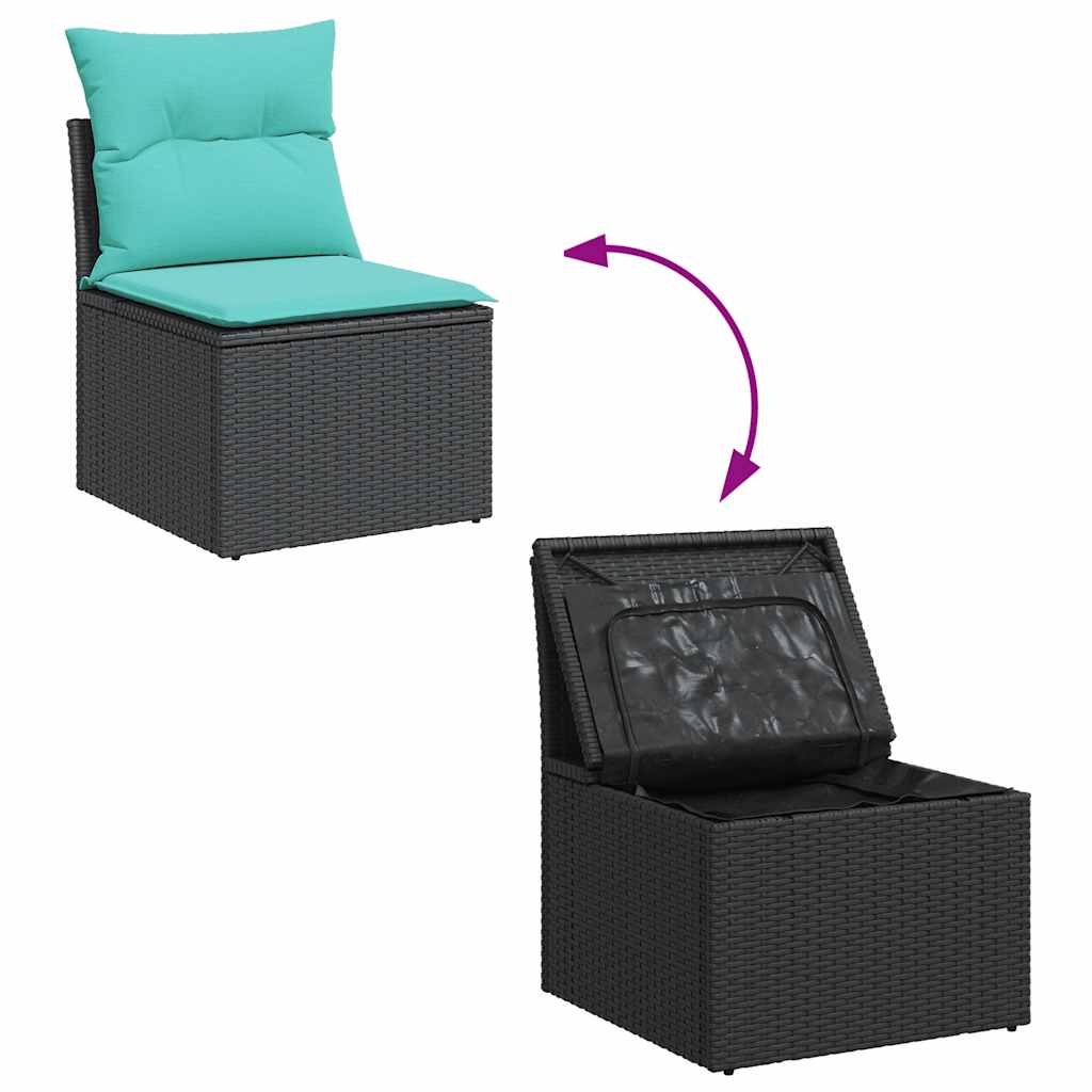 Sofasæt Til Haven 8 Dele Med Hynder Polyrattan - Billede 7