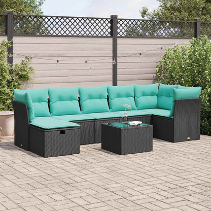 Sofasæt Til Haven 8 Dele Med Hynder Polyrattan - Hovedbillede